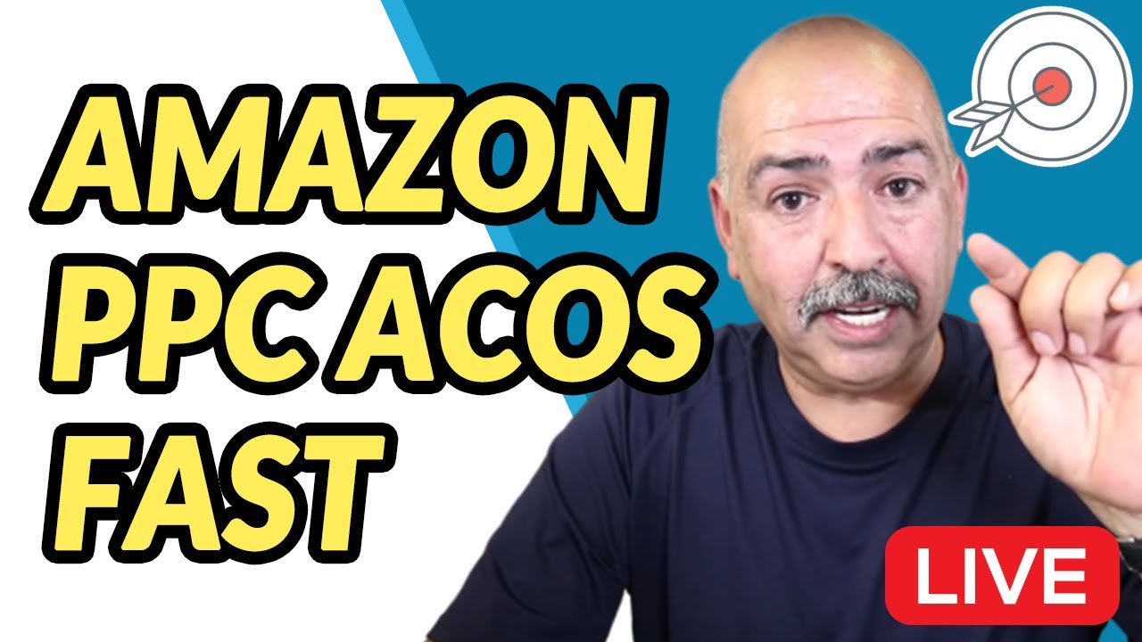 Amazon Bring down the Amazon PPC ACOS Fast - YouTube