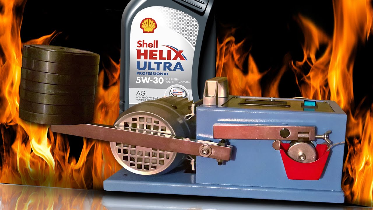 Shell Helix Ultra Professional AG 5W30 Engine Oil Test 100°C Piotr Tester 