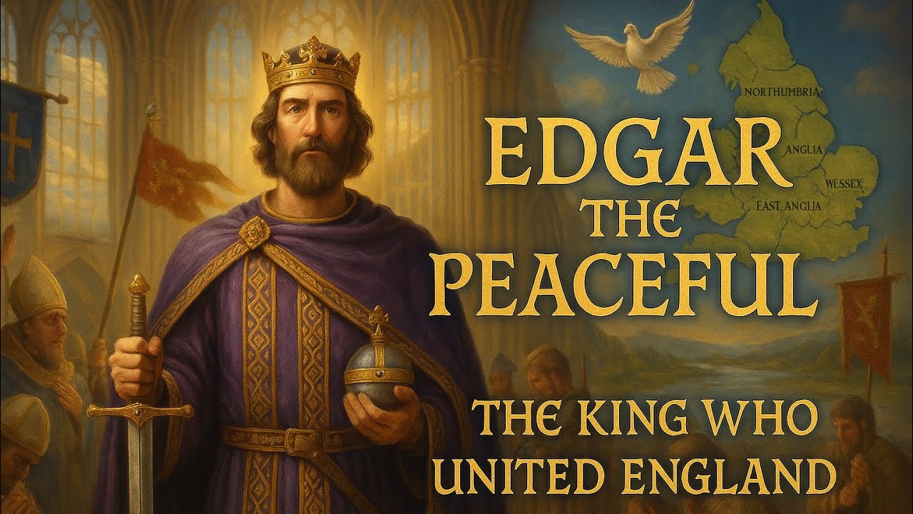 Edgar the Peaceful : King of England | House of Wessex | British History
