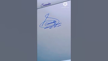 Surender name signature style #surender name writing design #ytshorts #sign #calligraphy #shorts