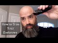 How to Trim Your Eyebrows (and grab a woman's attention) | beard products of the day