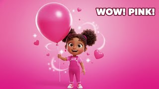 Pink Color Song Learn Colors For Kids Nursery Rhymes