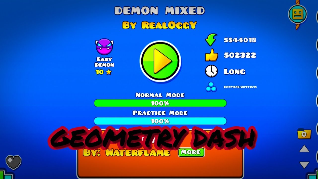 Как пройти демон в geometry dash. Demon mixed geometry dash. demon mixed gd. прохождение изи демона в геометрии даш. гд 2.2 демон.