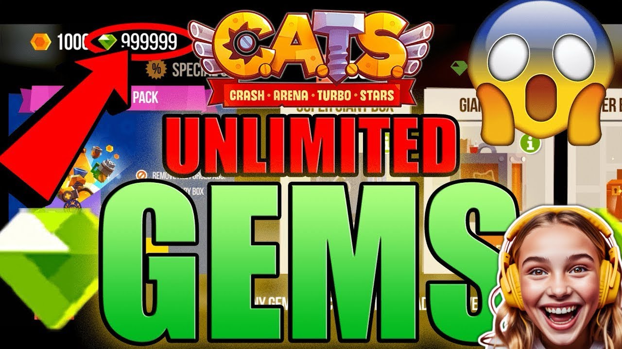 Cats Crash Arena Turbo Stars Hack Gems and Money 2025 (Android/iOS) Cats Crash Cheats