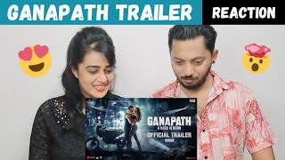 GANAPATH Official Hindi Trailer (REACTION) | Amitabh B, Tiger S, Kriti S | Vikas B, Jackky B