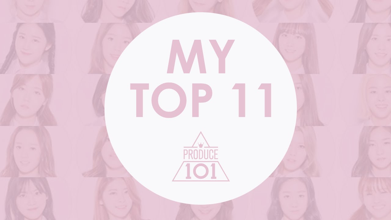 MY PRODUCE 101 TOP 11 RANKING (03.25)