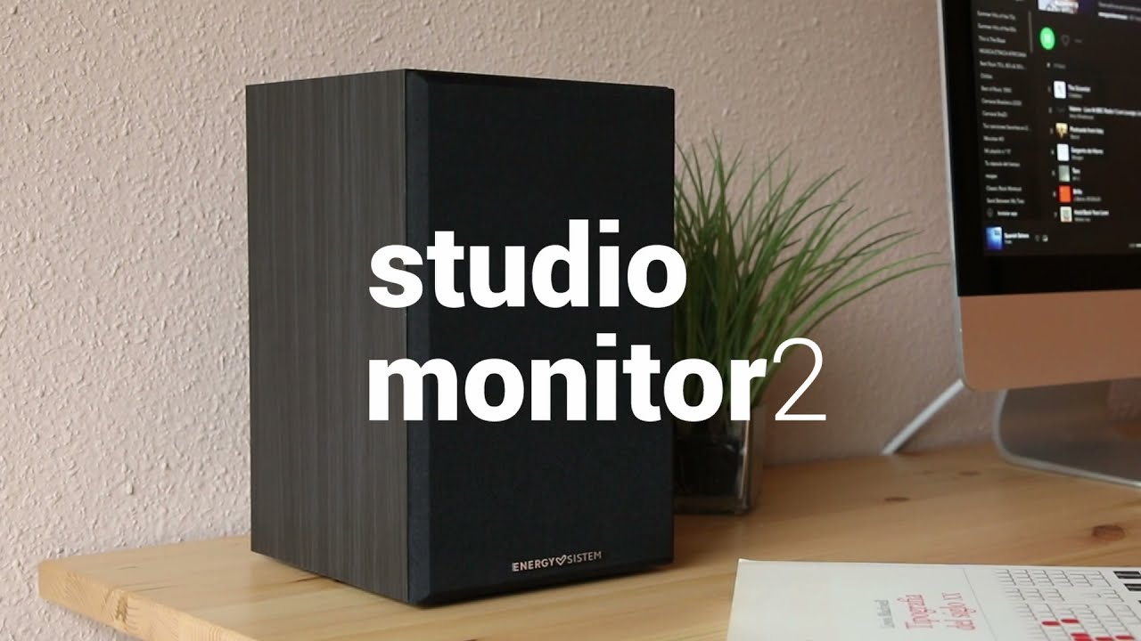 Energy Sistem Studio Monitor 2 Enceinte active 2.0 50 W Entrée RCA Gris -  Cdiscount TV Son Photo