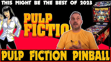 Pulp Fiction Pinball Machine by Chicago Gaming Company: NEW RELEASE from CGC Pinball