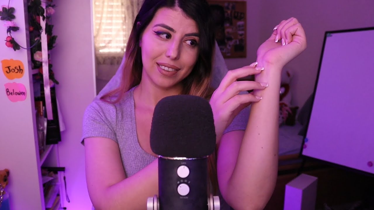 [1 Minute ASMR] Body Triggers 🤯 [Fast & Aggressive] - YouTube