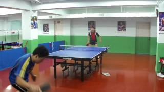 20110915強力桌球葉旗山VS林明孝