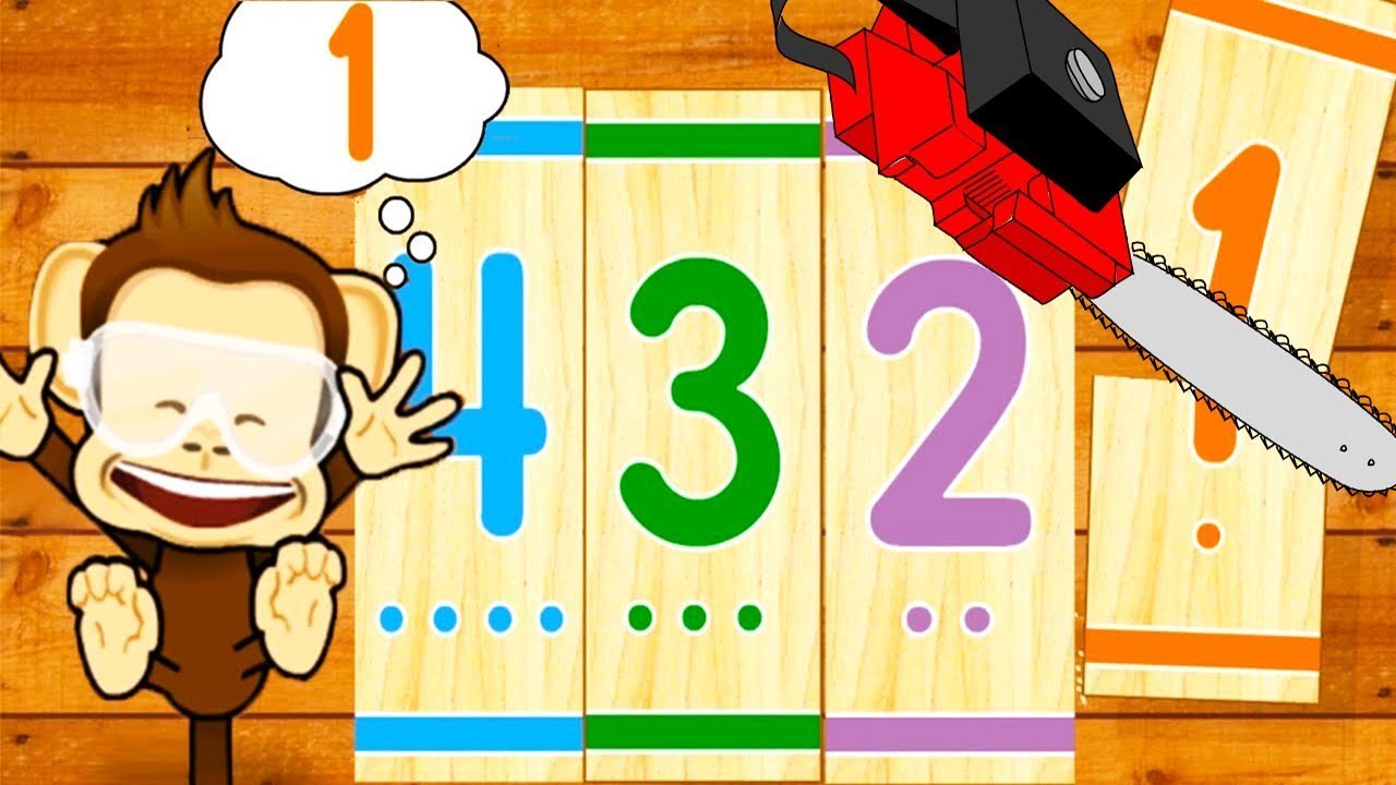 Fun Learn Colors, Letters, Shapes _ Numbers With Monkeys - Educational ...