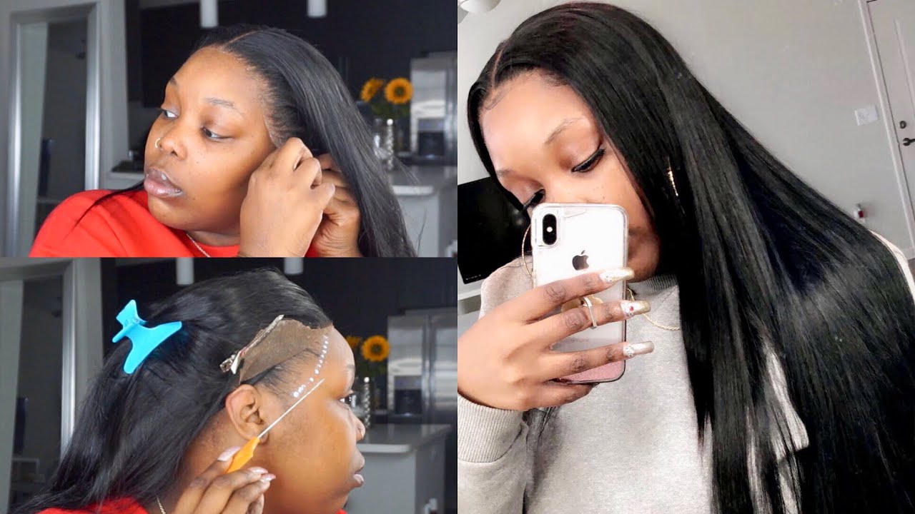 WATCH ME INSTALL MY 30 INCH 5 BUNDLE LACE FRONTAL WIG | Ft. AliPearl Hair