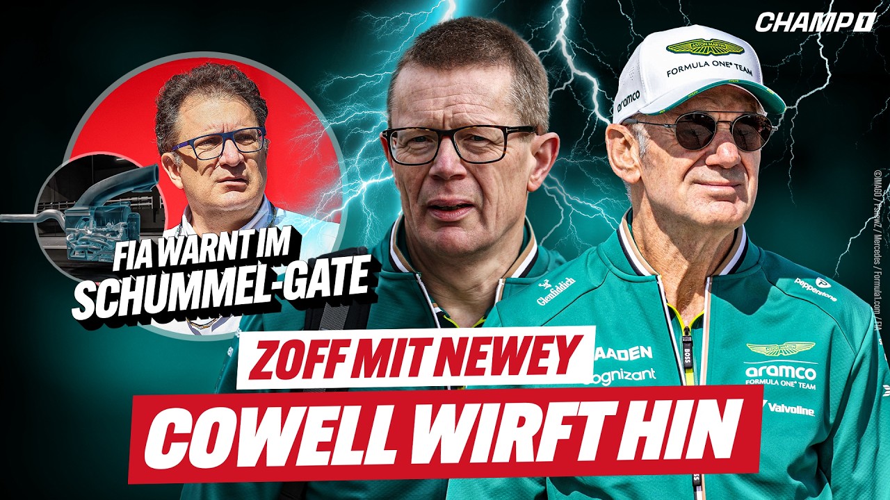 Newey-Zoff eskaliert! Cowell wirft hin – Aston Martin & McLaren präsentieren, FIA bricht Schweigen