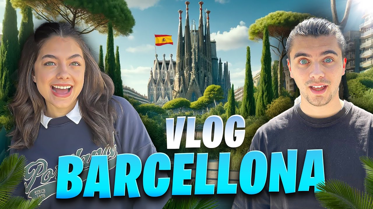 VLOG a BARCELLONA😍🇪🇸 | day 1