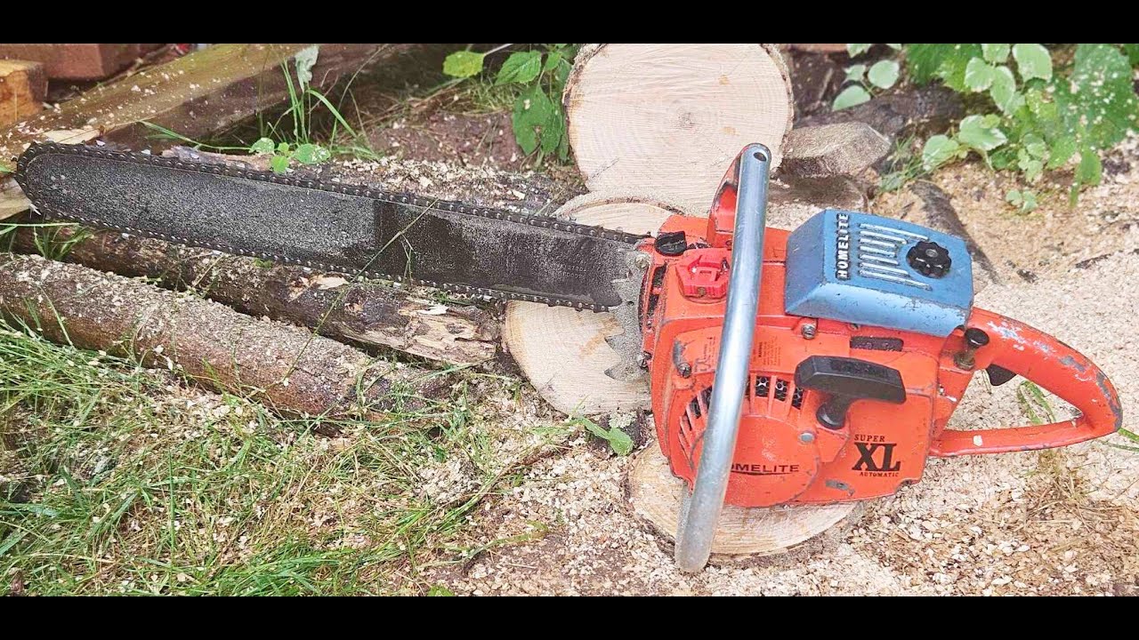 od Running Homelite Super XL Automatic Chainsaw Vintage KIng Motor