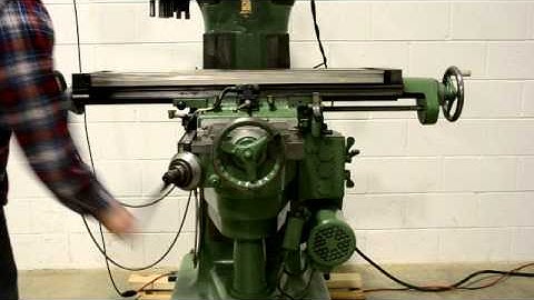 Index 645 Vertical Milling Machine