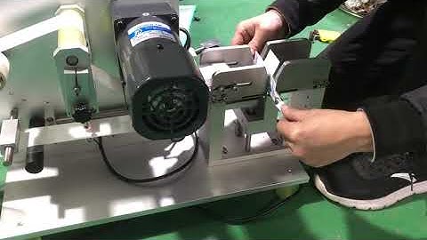 AL-40C wire folding labeling machine cable labeling machine