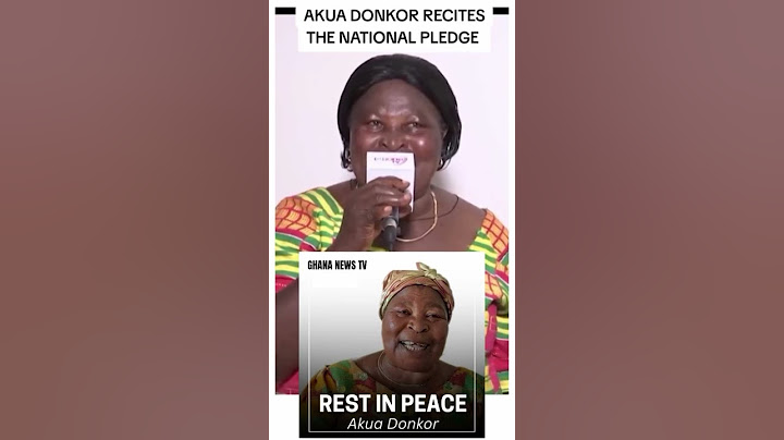 Akua Donkor is Dead. Watch her entertaining video