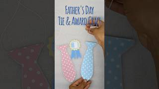 Father’s Day Tie & Badge Printable Craft – Easy DIY Gift for Kids!