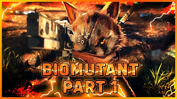 BIOMUTANT Walkthrough Gameplay Part 1 - INTRO (FULL GAME) 1080p 60fps