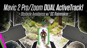 DJI Mavic 2 DUAL ActiveTrack 2.0! MTB Obstacle Avoidance & Elevation