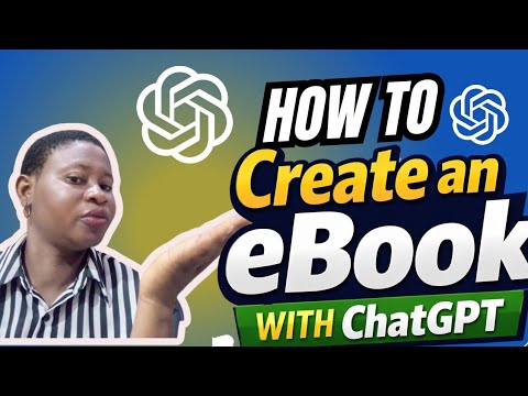 How To Create An eBook Using ChatGPT (Step-by-Step for Beginners) - YouTube