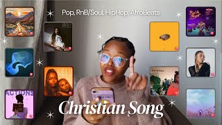 Christian Songs to Check Out | Pop, RnB/Soul, HipHop, AfroBeats | Christian | South African YouTuber