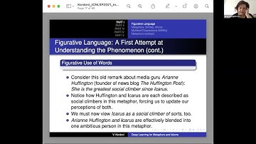 ICNLSP 2021: Keynote by PD Dr. Valia Kordoni