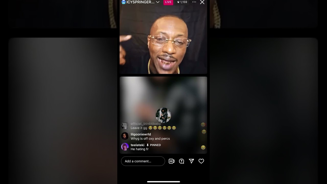 WhyG vs Icy Springer Instagram Live Beef! 😹😹🇨🇦