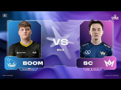 Official broadcast of BOOM vs SC game 2