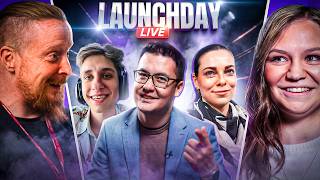 Launch Day With David Howell, Dina Belenkaya, Simon Williams, Witty Alien and more!