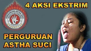 4 Aksi Ekstrim Perguruan Astha Suci Wonogiri