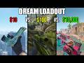 My DREAM CS2 BUDGET LOADOUTS ($10 vs. $100 vs. $10,000)