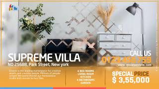 Minimal Real Estate | After Effects Project Files - Videohive template Minimal Real Estate | After Effects Project Files - Videohive template