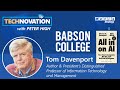 All-in On AI: Author Tom Davenport on Winning Big with Artificial Intelligence | Technovation 779