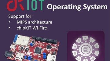 RIOT Operating System support for MIPS architecture and chipKIT Wi-Fire