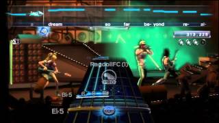 RB3 Through the Fire and Flames by DragonForce 1ST EVER on Film 5 Star Pro Guitar (Co-op Tuesday)