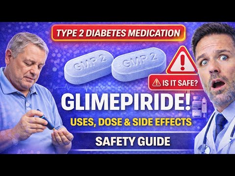 Glimepiride (Amaryl) Explained: Uses, Dosage, Side Effects & Safety | Type 2 Diabetes Medication