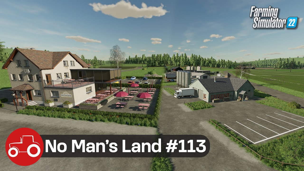 Building Two New sell Points & Industrial Bakery No Man's Land 113 FS22 Timelapse YouTube
