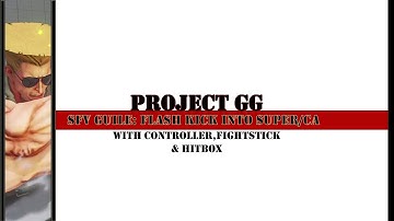 SFV -- How to do Guile