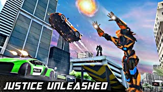 Flying Police Helicopter Car Transform Robot Games|Top Flying Police Car Games | Police Android Game screenshot 5