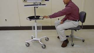 Omnimed 350707 Security Laptop Stand