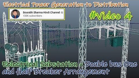 Electrical Substation "Double Bus One and Half Breaker scheme"