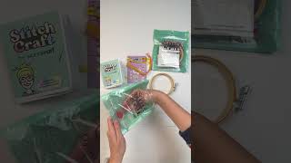 Stitchcraft Embroidery Kit @Yarnspirations