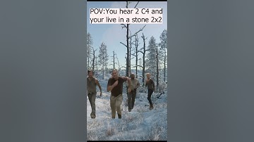 POV: You hear 2 c4 and you live in a stone 2x2 #funny #playrust #rust #rustgame #funnyvideo #niche