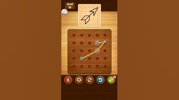 Line Puzzle String Art Bamboo Level 10 Solution
