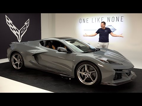 Новый Chevy Corvette E Ray 2024 года, это гибридный Corvette C8 на полном приводе