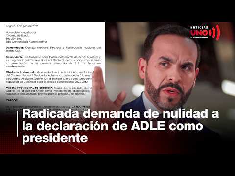 Lawsuit filed to annul De La Espriella's election with over 800,000 signatures