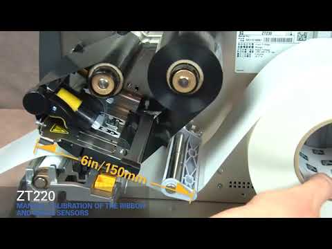 Zebra ZT220 Manual Calibration - How to Tips and Tricks by @3labels