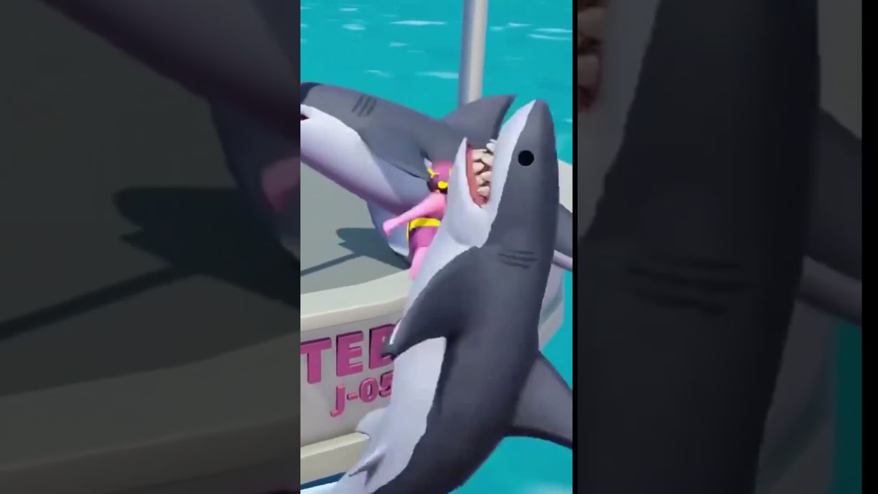 This SHARK is CHEATING in GANG BEASTS!!! | mikedottv on 